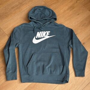 Nike Men's Teal Hoodie.  Medium